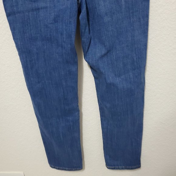 Levi's Boyfriend jeans mid rise distressed crop relaxed fit - Picture 6 of 9